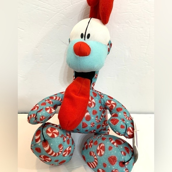 Holiday Odie Garfield Plush Stuffed Animal Christmas Candy Mints w/Tag - Picture 2 of 4